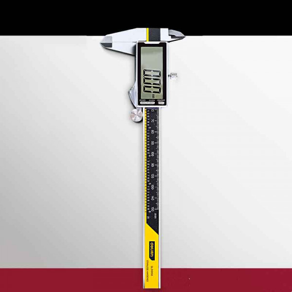 deli測量工具-數顯游標卡尺150MM全屏高精度款