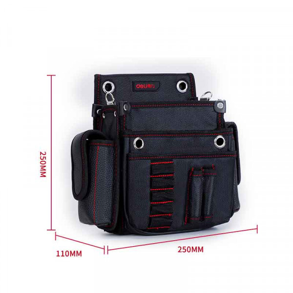 deli便攜工具包-肩背/腰掛式兩用工具包