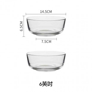 透明玻璃碗沙拉碗