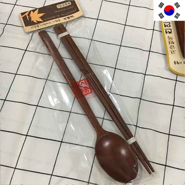 韓國原裝進口23.5CM筷子勺子套裝