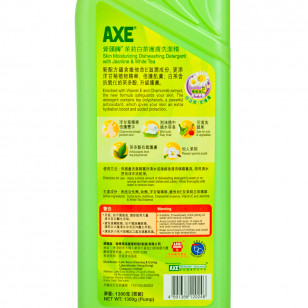 AXE 斧頭牌護膚洗潔精 - 茉莉白茶味(泵裝) 1.3KG