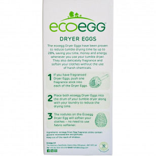 ECOEGG環保烘乾機專用柔衣蛋-柔軟舒棉味 PC